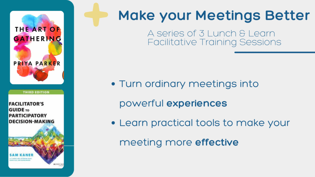 Make your meetings better - Facilitative Training
